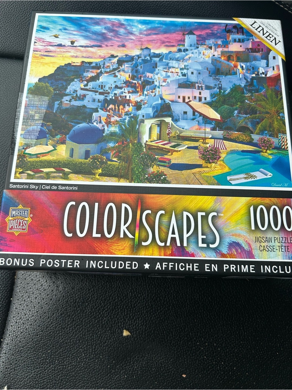 ColorScapes Santorini Sky 1000-Piece Jigsaw Puzzle - Multi